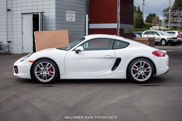 2014, Porsche, Cayman s, Coupe, Cars, White HD Wallpaper Desktop Background
