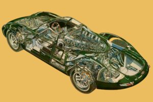 jaguar, Xj13, V12, Prototype, Sports, Racer, 1966, Cars, Technical, Cutaway