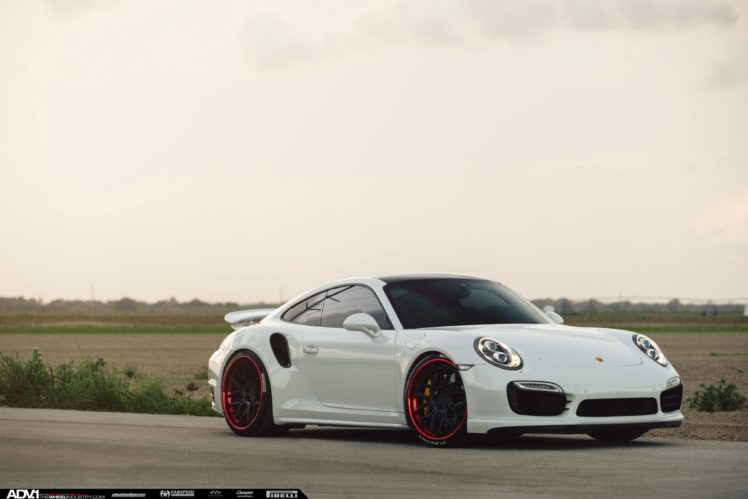 adv, 1, Wheels, Porsche, 911, Turbo s, Coupe, Cars, Tuning, White HD Wallpaper Desktop Background