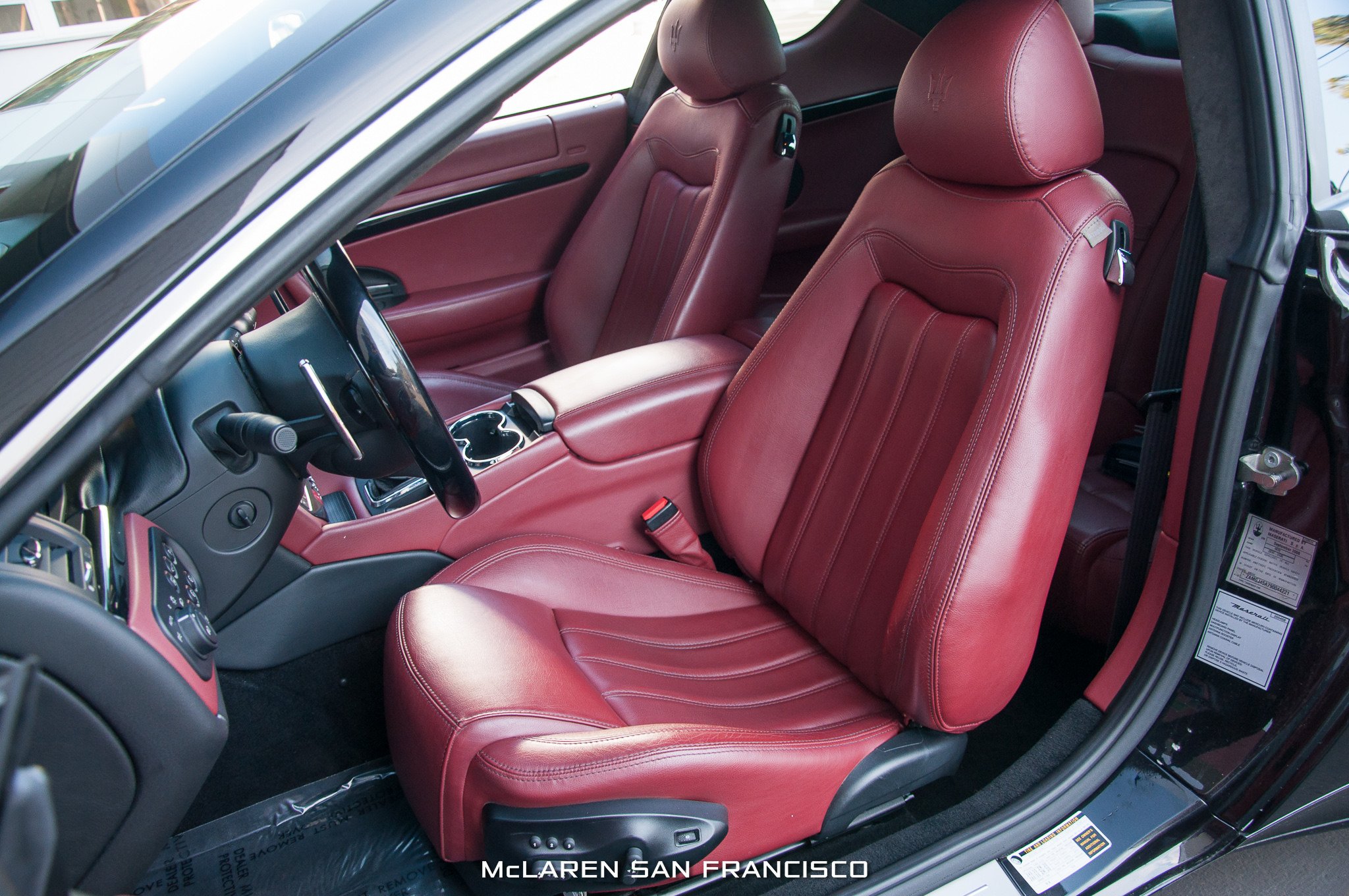 2009, Maserati, Gran, Turismo, Coupe, Cars, Black Wallpaper