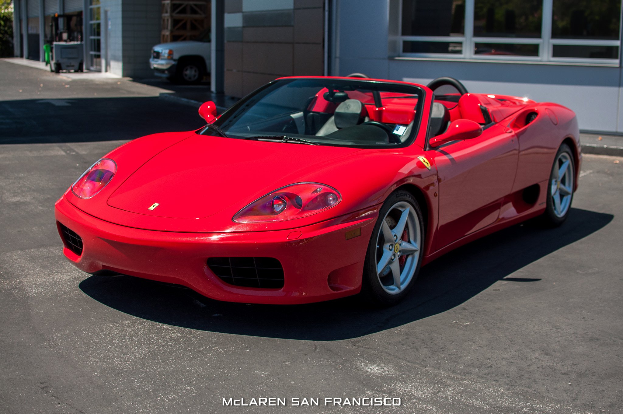 2001, Ferrari, 360, Spider, Convertible, Cars, Red Wallpaper