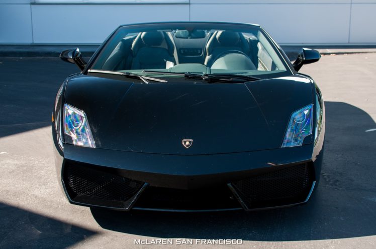 2011, Black, Cars, Gallaro, Lamborghini, Spyder, Supercars HD Wallpaper Desktop Background