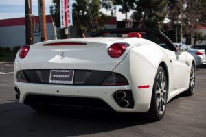 2010, Ferrari, California, Convertible, White