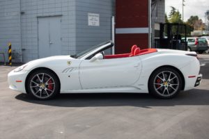 2010, Ferrari, California, Convertible, White