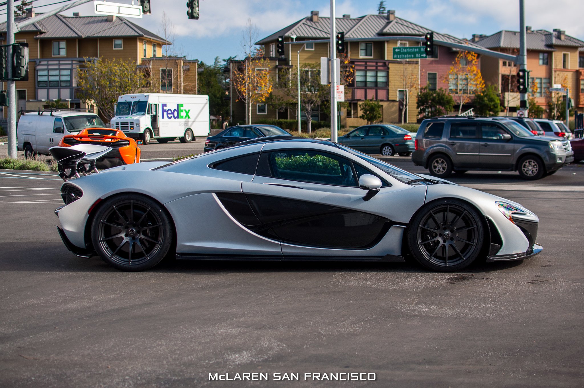 mclaren, P, 1, Supercar, Supercars, Cars, Satin, Ice, Silver Wallpaper