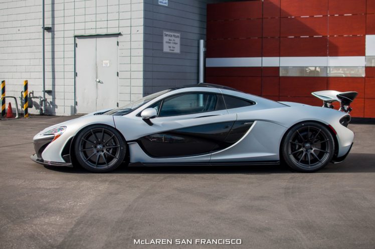 mclaren, P, 1, Supercar, Supercars, Cars, Satin, Ice, Silver HD Wallpaper Desktop Background