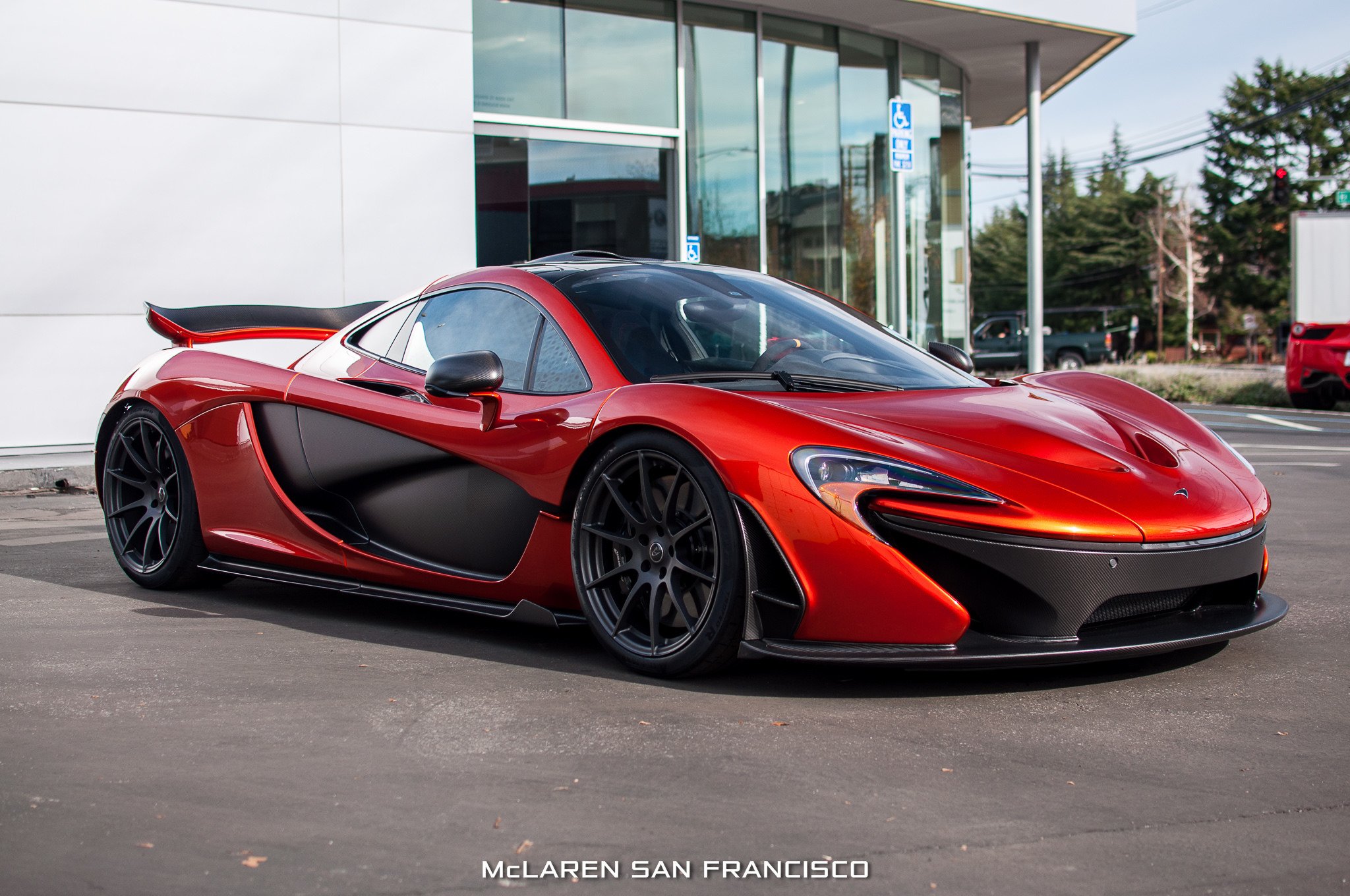 mclaren, P, 1, Supercar, Supercars, Cars, Volcano, Orange Wallpaper