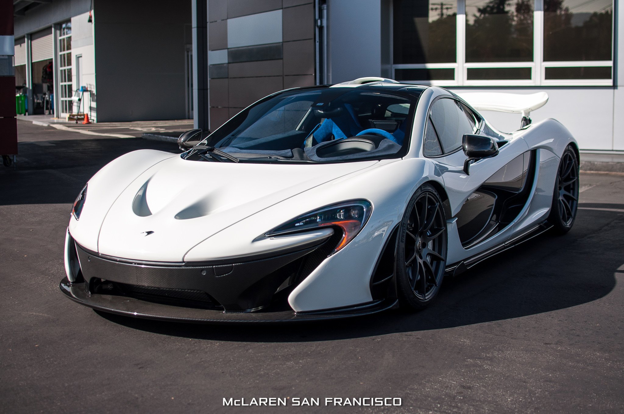 mclaren, P, 1, Supercar, Supercars, Cars, White Wallpaper
