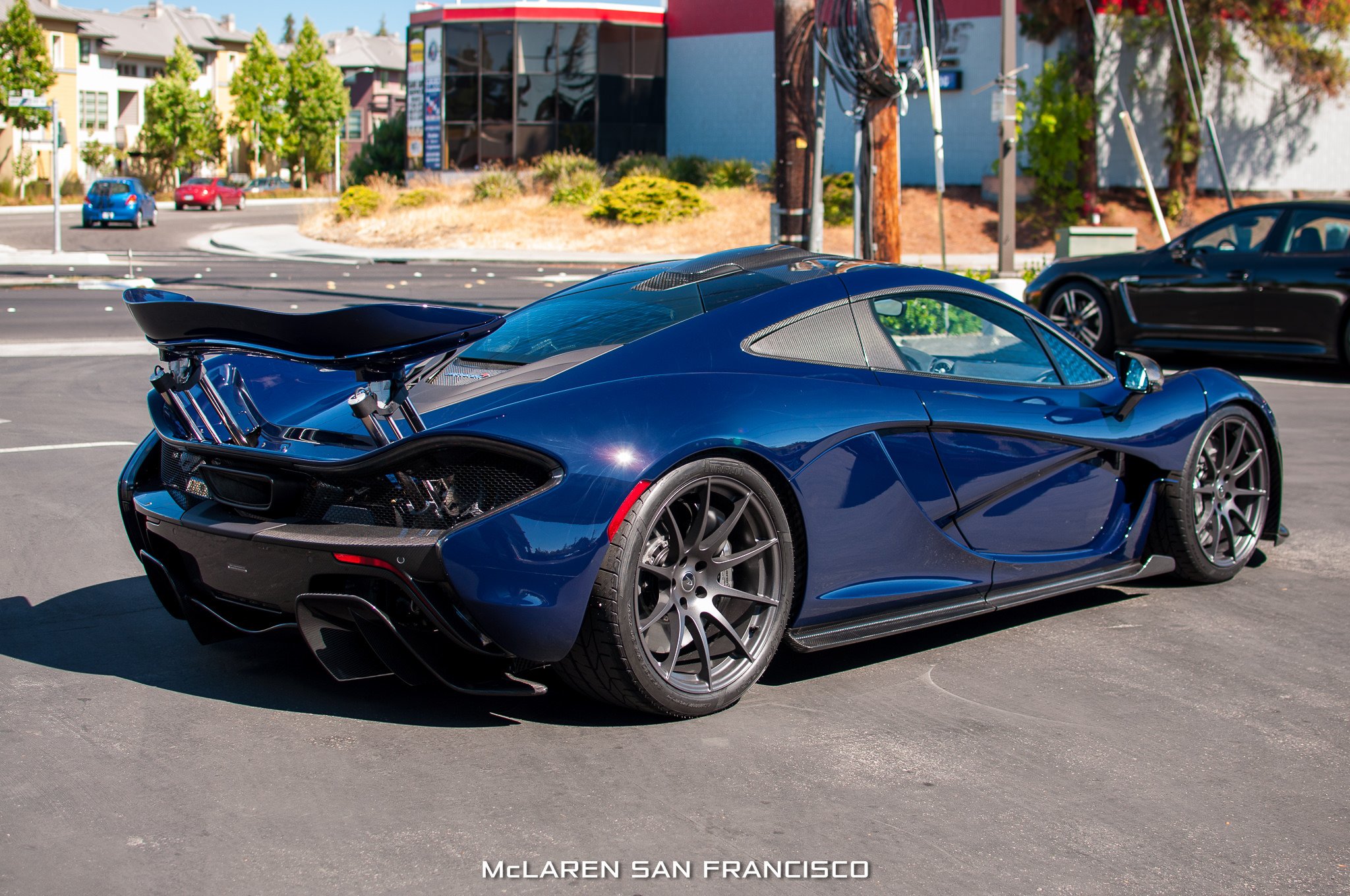 mclaren, P, 1, Supercar, Supercars, Cars, Blue Wallpaper