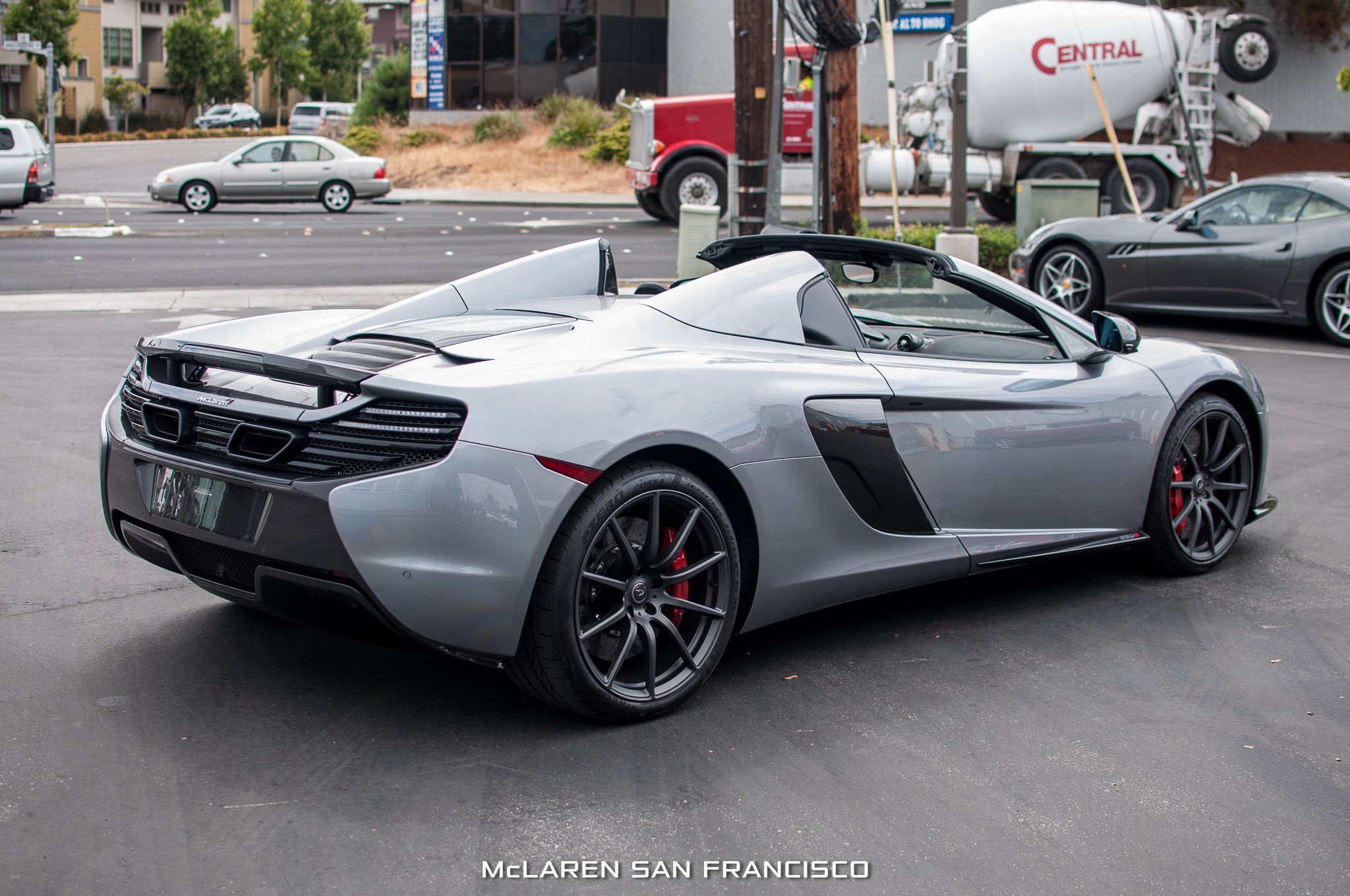 cars, Mclaren, 650s, Spider, Supercars, Titanium, Silver Wallpaper