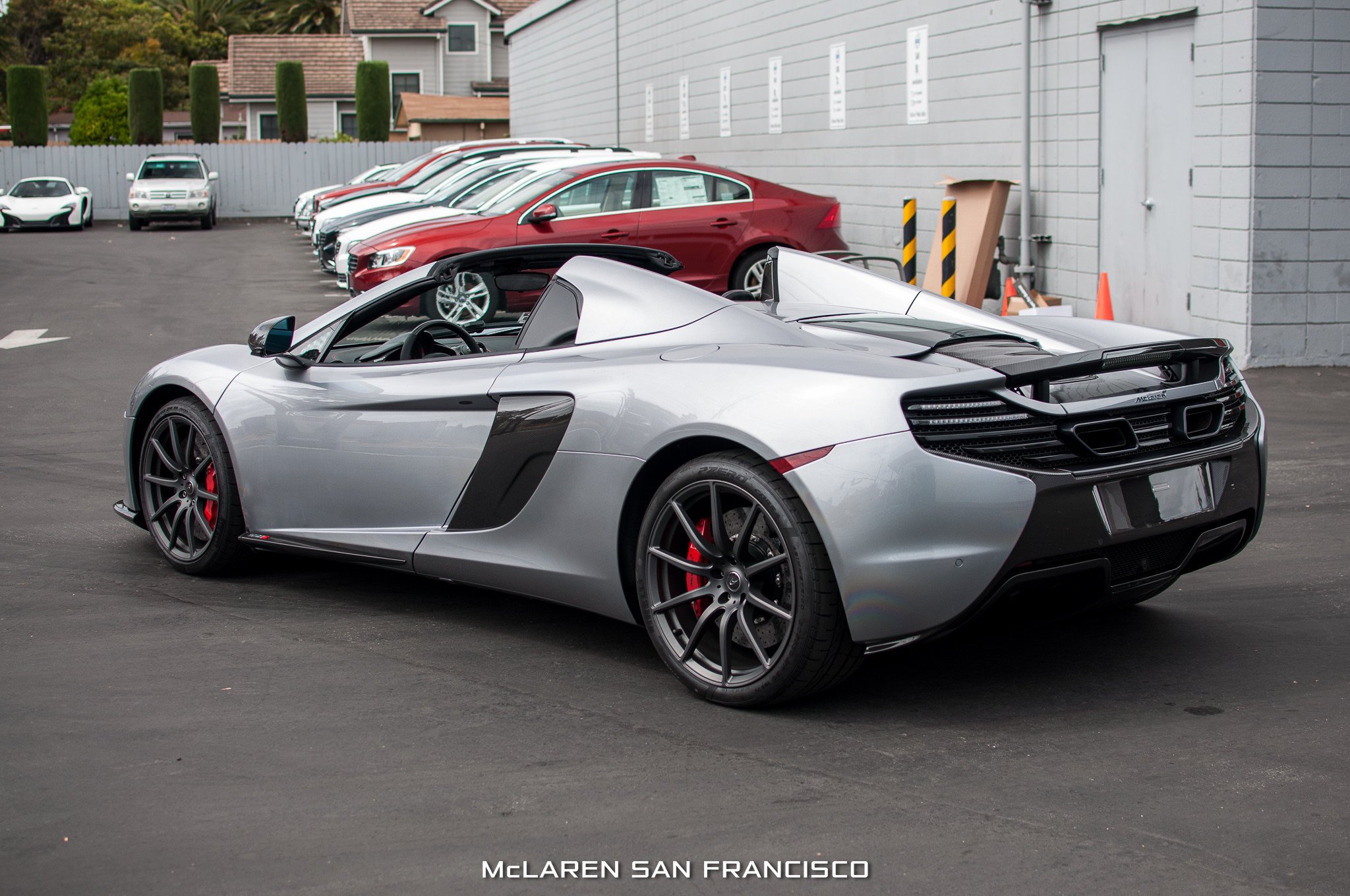 cars, Mclaren, 650s, Spider, Supercars, Titanium, Silver Wallpaper