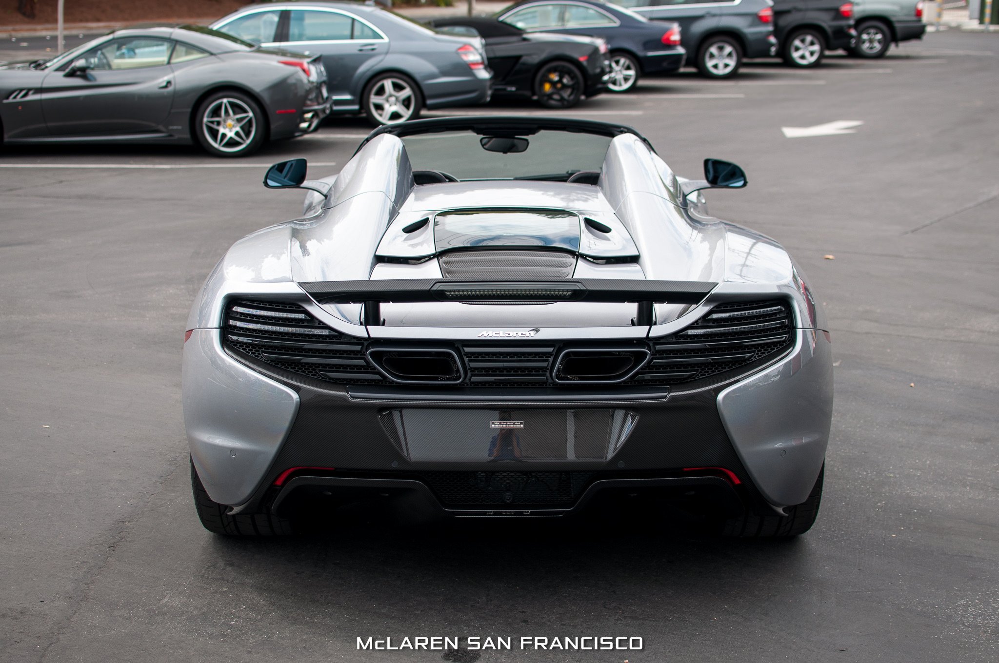 cars, Mclaren, 650s, Spider, Supercars, Titanium, Silver Wallpaper