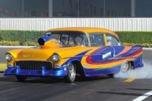 1955, Chevrolet, Chevy, Bel, Air, Drag, Dragster, Race, Racing, Burnout, Usa, 2048×1360 01