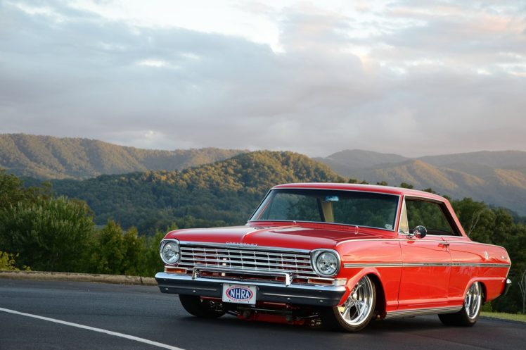 1963, Chevrolet, Chevy, Nova, Ii, Ss, Streetrod, Street, Rod, Pro, Touring, Red, Usa 2048×1360 03 HD Wallpaper Desktop Background