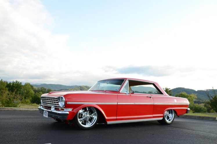 1963, Chevrolet, Chevy, Nova, Ii, Ss, Streetrod, Street, Rod, Pro, Touring, Red, Usa 2048×1360 08 HD Wallpaper Desktop Background