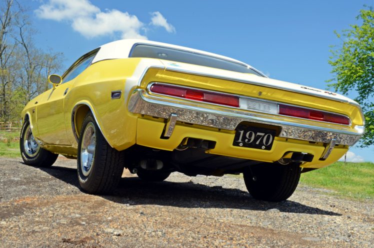 1970, Dodge, Challenger, Rt, Muscle, Classic, Old, Original, Yellow, Usa, 5435×3610 02 HD Wallpaper Desktop Background