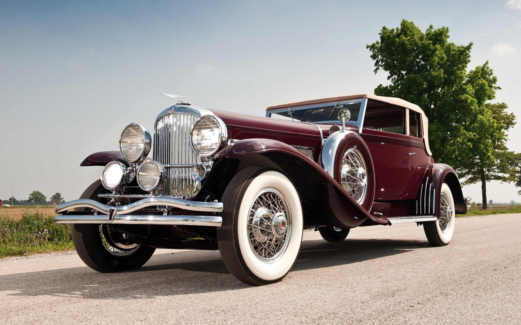 duesenberg, Vintage, Car, 1931 Wallpaper