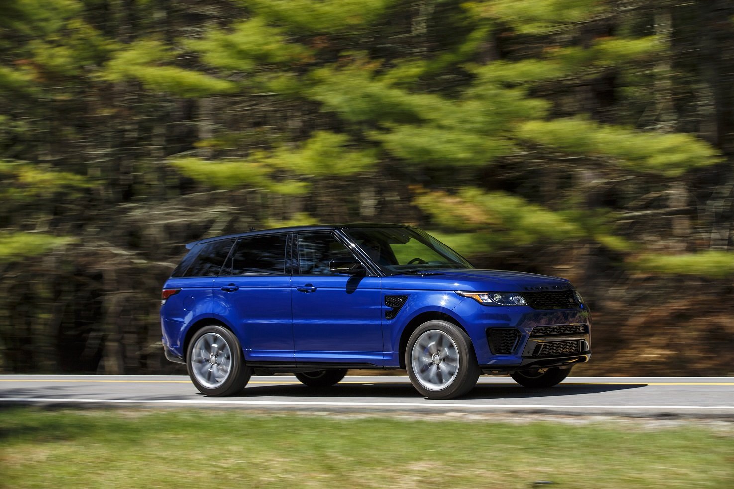 2015, Range, Rover, Sport, Svr, Us spec, Cars, All, Road Wallpaper