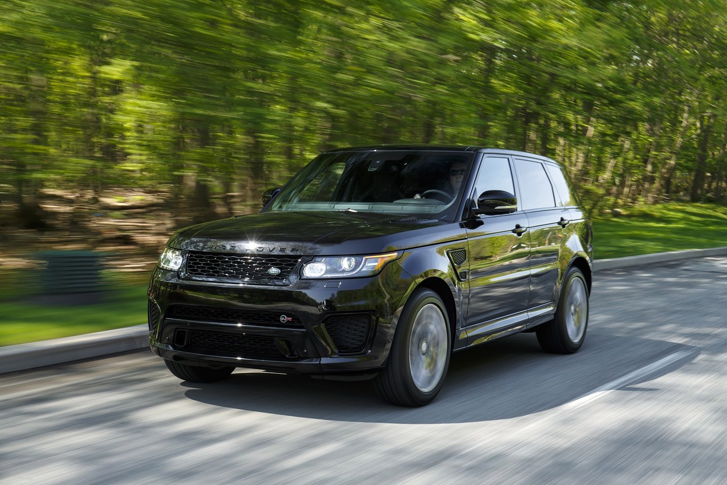 2015, Range, Rover, Sport, Svr, Us spec, Cars, All, Road Wallpaper