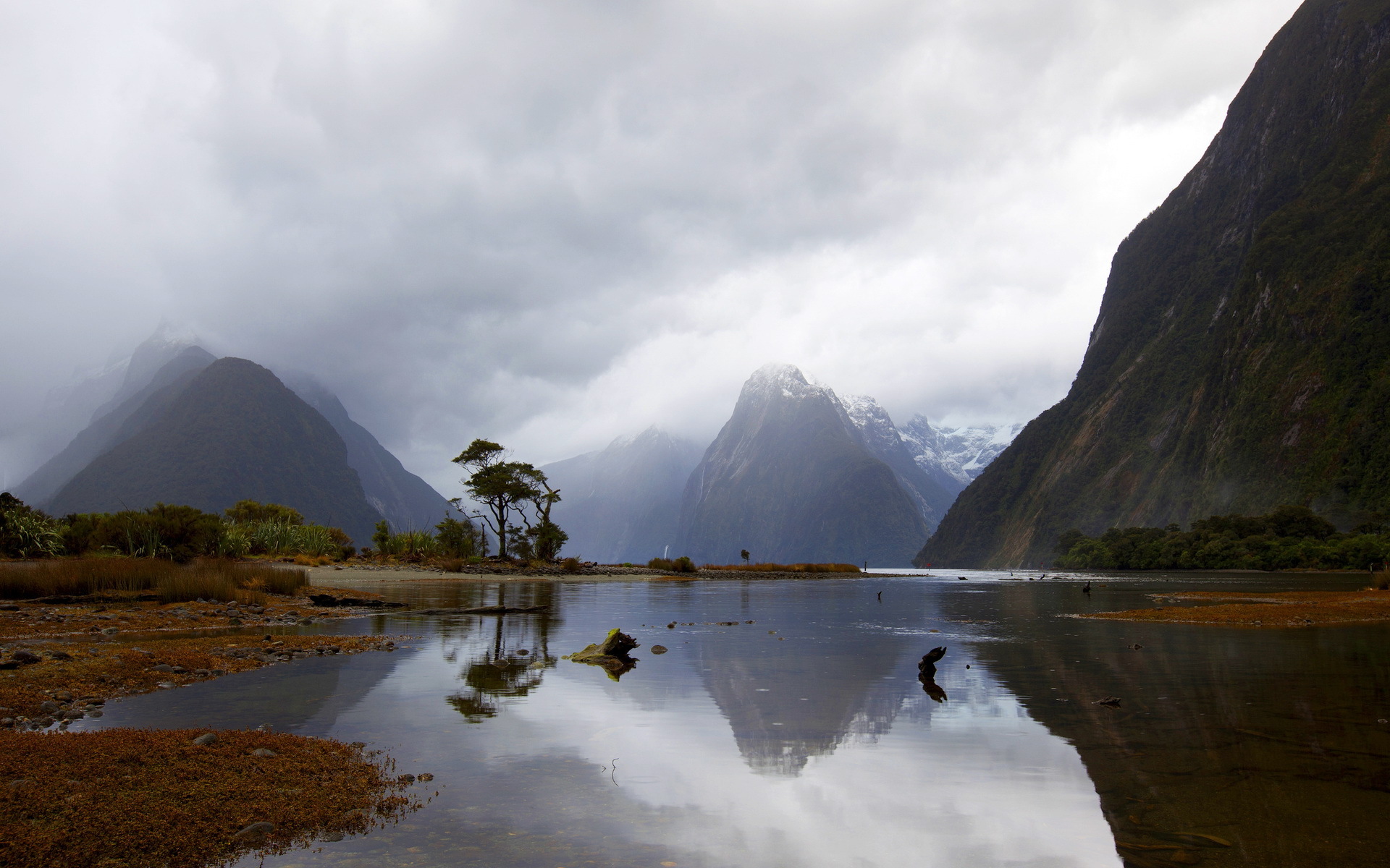 mountain, Lake, Landscape, Sky, Reflection Wallpapers HD / Desktop and ...