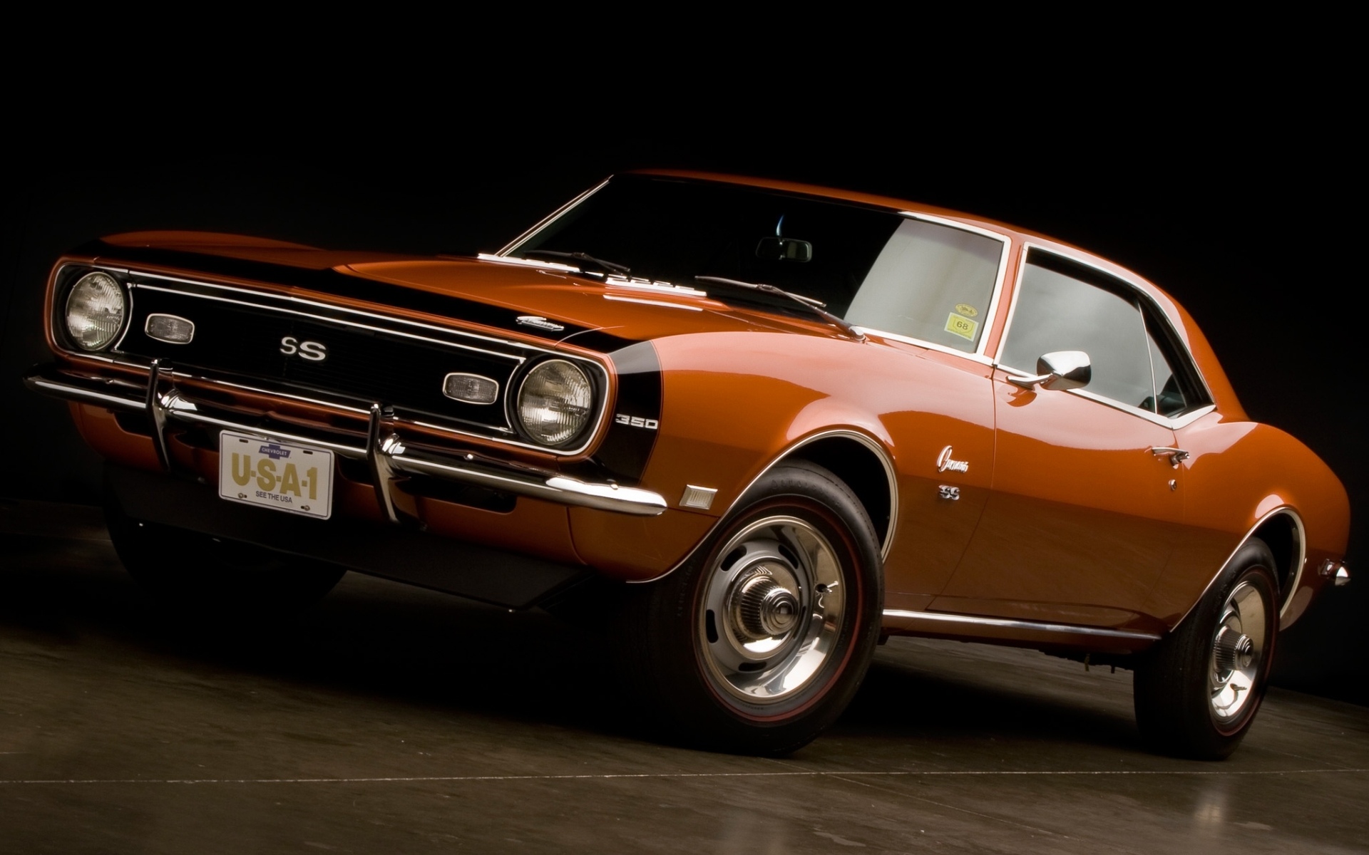 chevrolet, Camaro, Ss, Camaro, 1968, Coupe, 350, Muscle, Cars Wallpaper