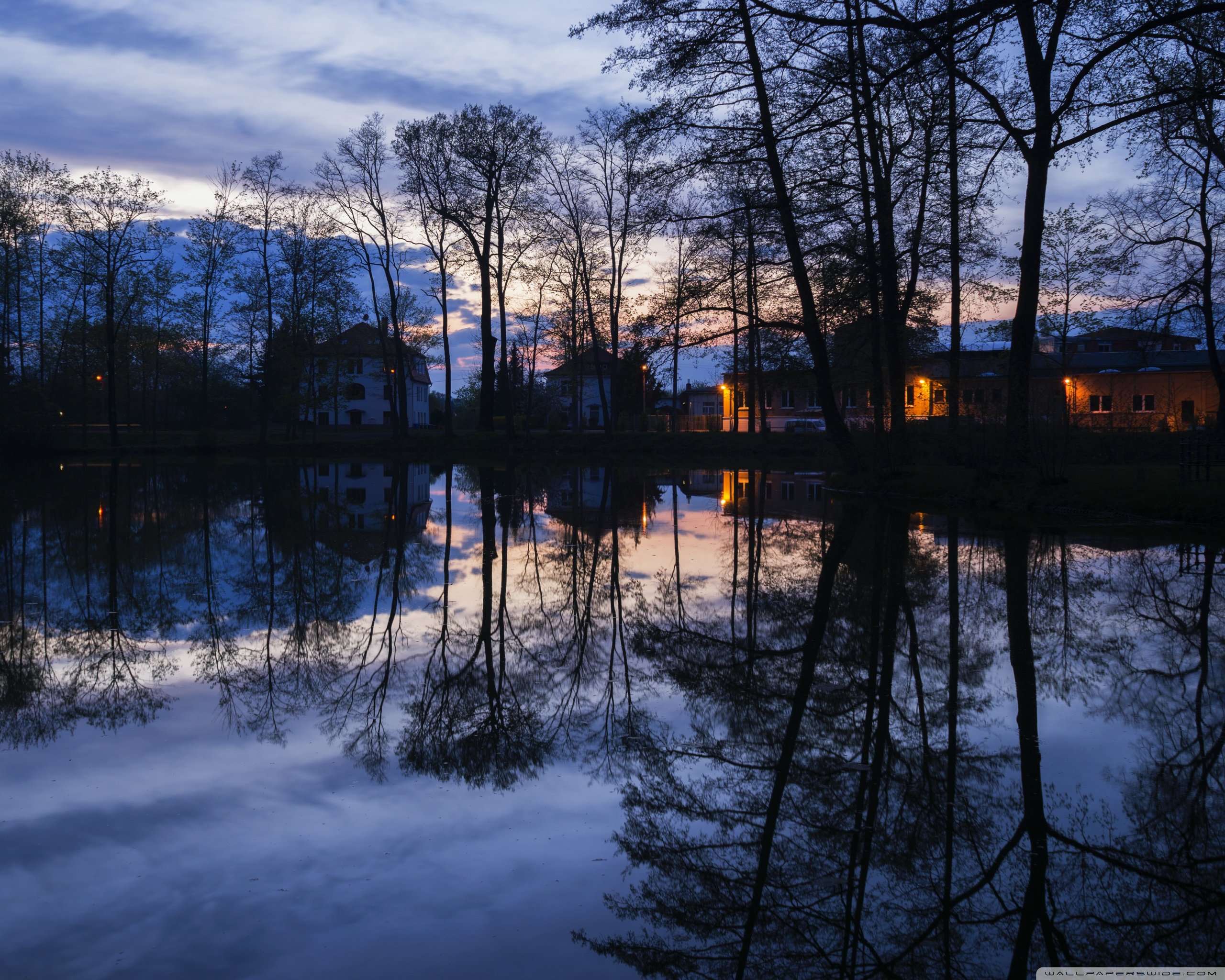 lake, Sky Wallpaper