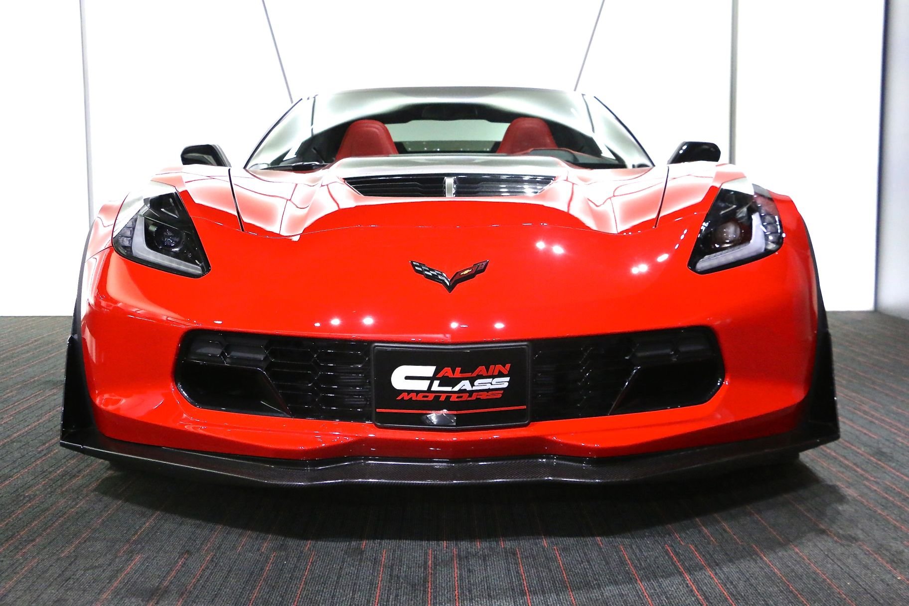 chevrolet, Chevy, Corvette c7, Z06, Coupe, Cars, 2015, Red Wallpaper