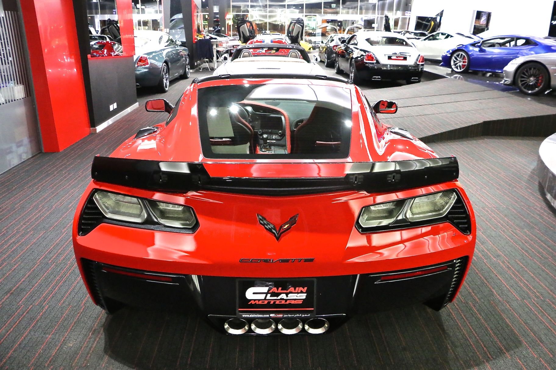 chevrolet, Chevy, Corvette c7, Z06, Coupe, Cars, 2015, Red Wallpaper