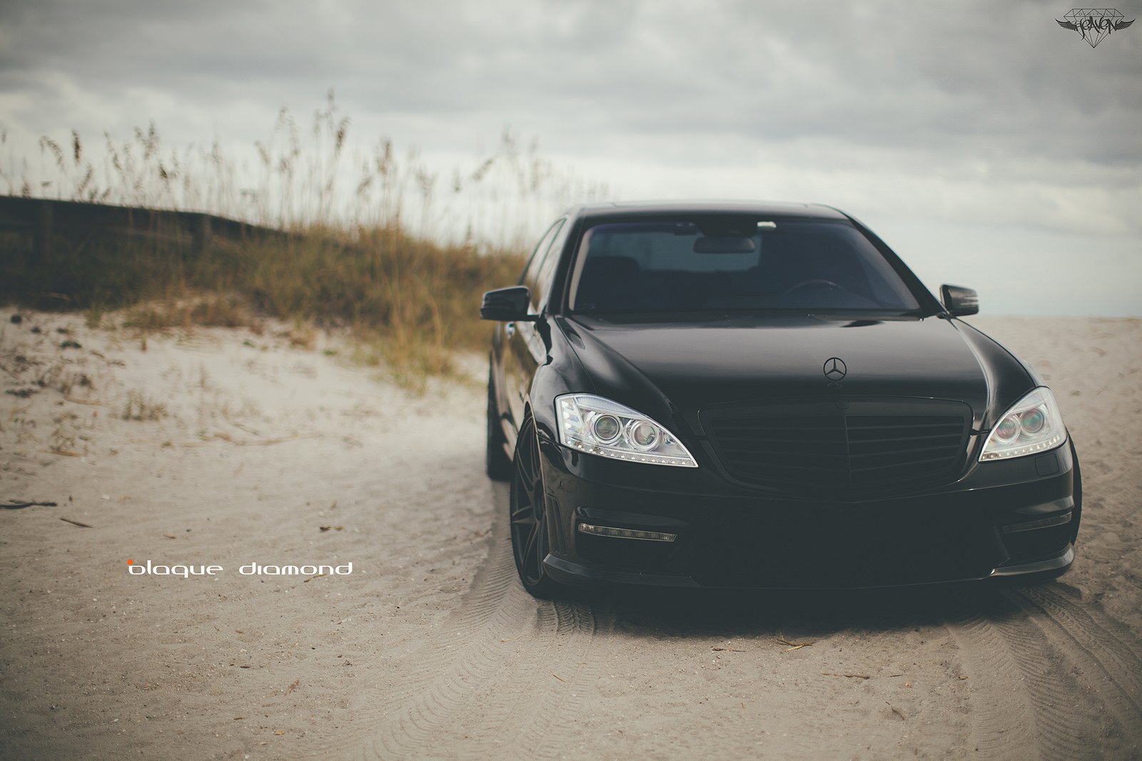 mercedes, Benz, S550, Black, Cars, Tuning, Wheels Wallpaper