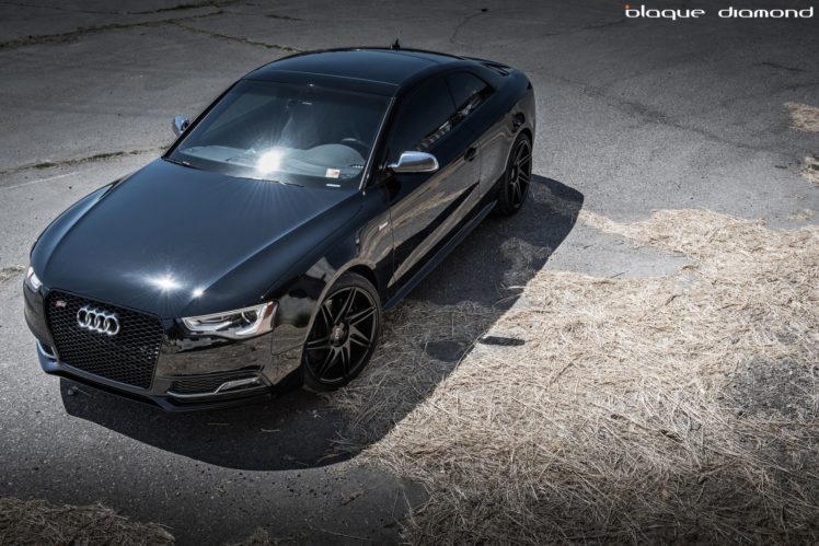 audi s5, Black, Coupe, Cars, Tuning, Wheels HD Wallpaper Desktop Background