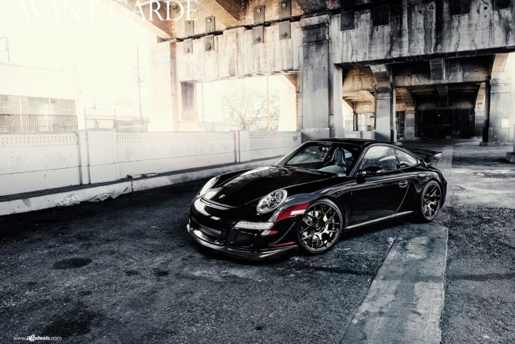 porsche, 997, Carrera, Black, Coupe, Cars, Tuning, Wheels HD Wallpaper Desktop Background