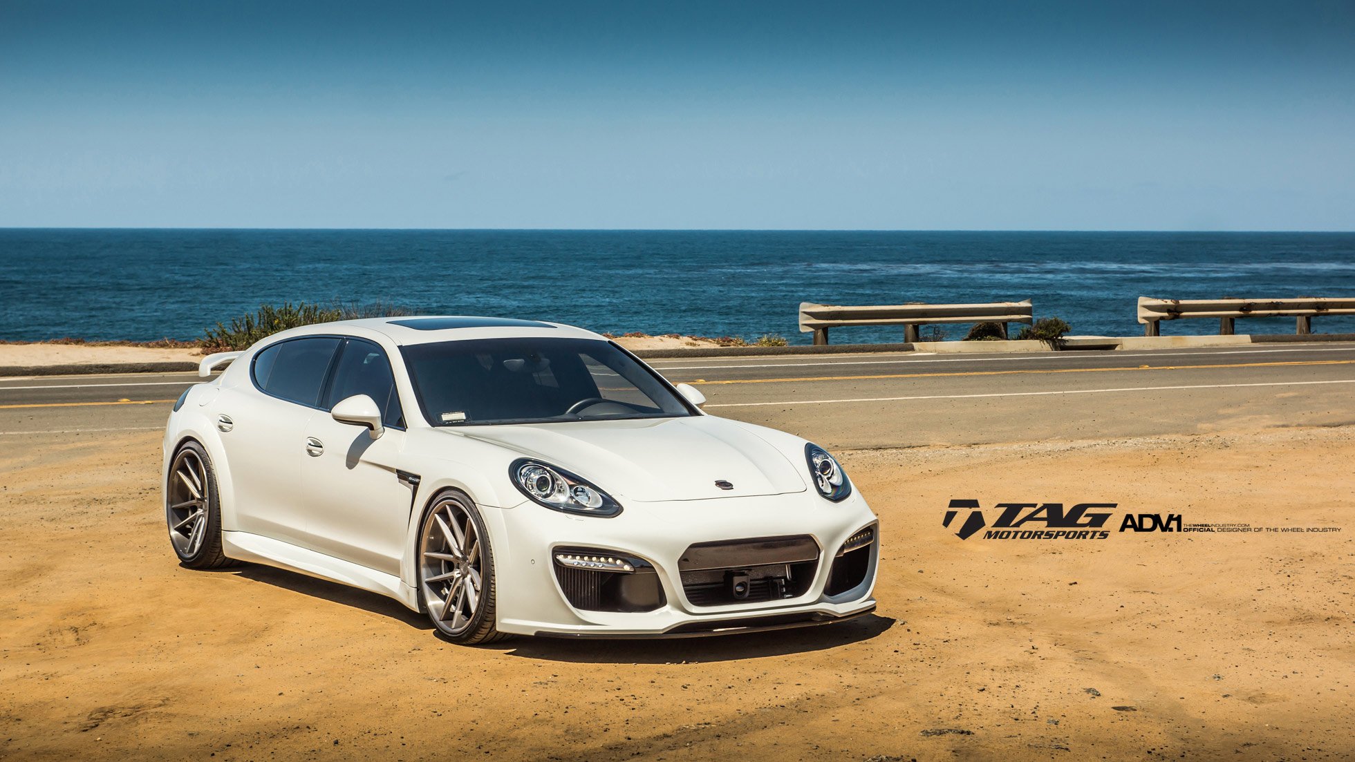 adv, 1, Wheels, Gallery, Porsche, Panamera, Bodykit, White, Cars, Tuning Wallpaper