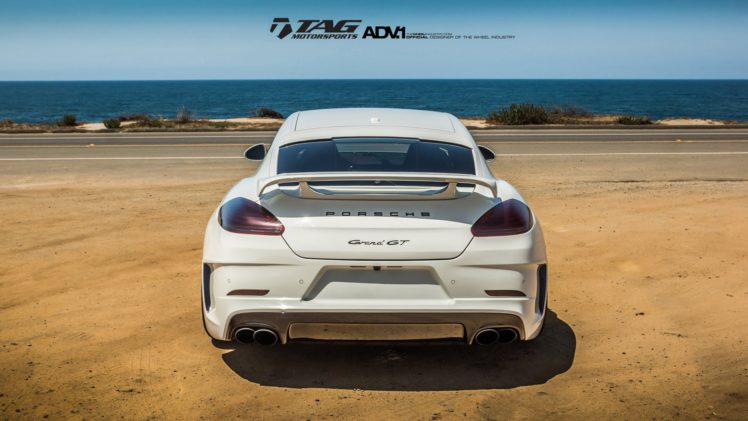 adv, 1, Wheels, Gallery, Porsche, Panamera, Bodykit, White, Cars, Tuning HD Wallpaper Desktop Background