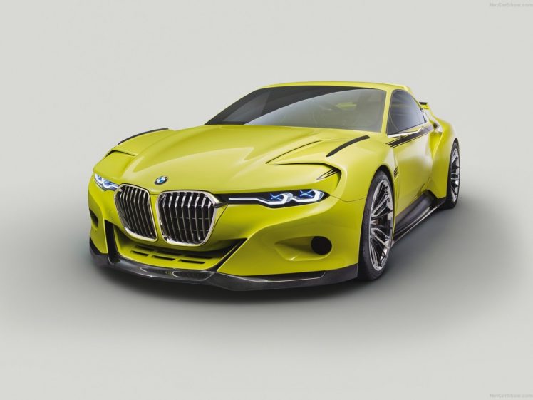 bmw, 3, 0 csl, Hommage, Concept, Cars, 2015 HD Wallpaper Desktop Background