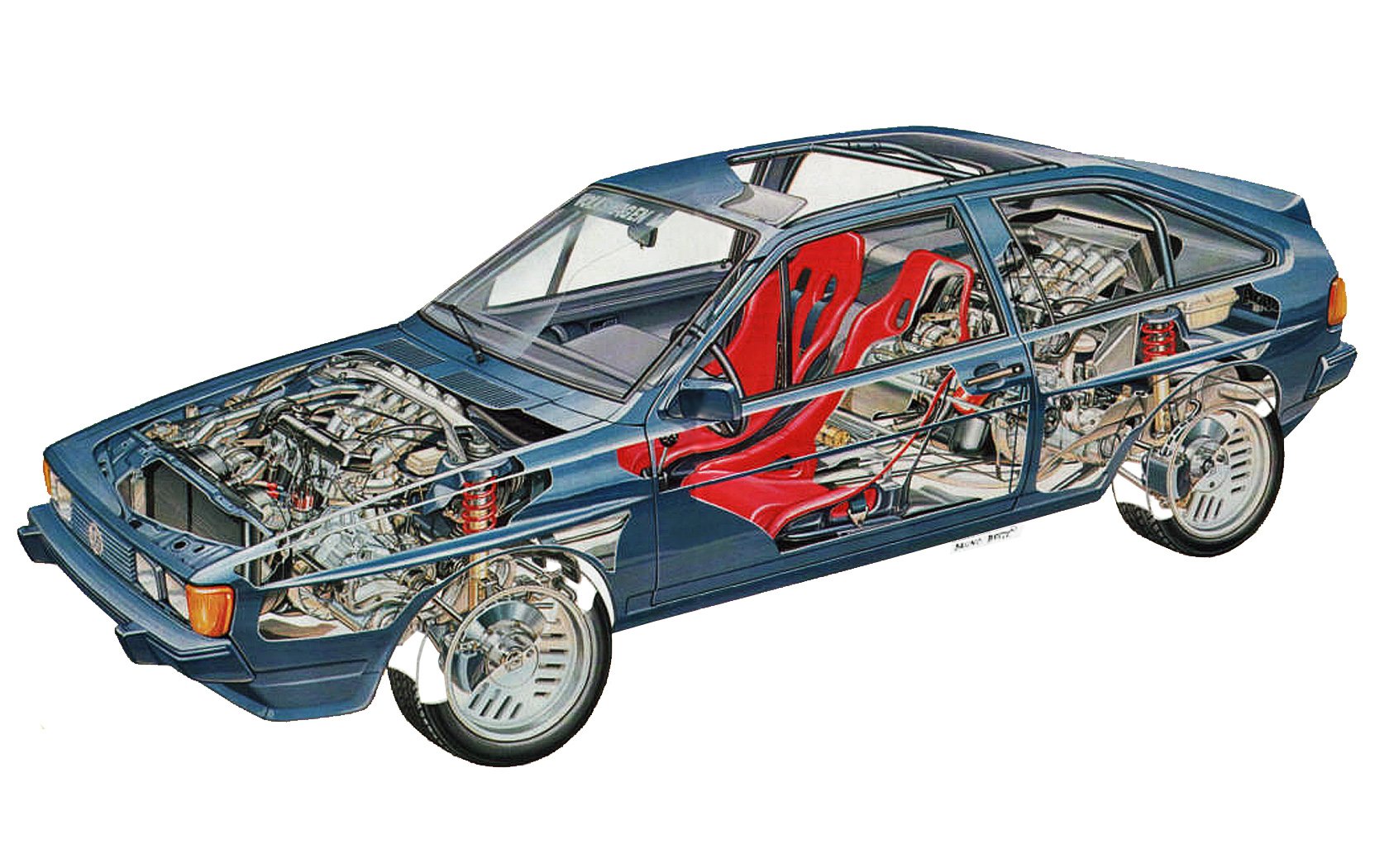 Cutaway Opel