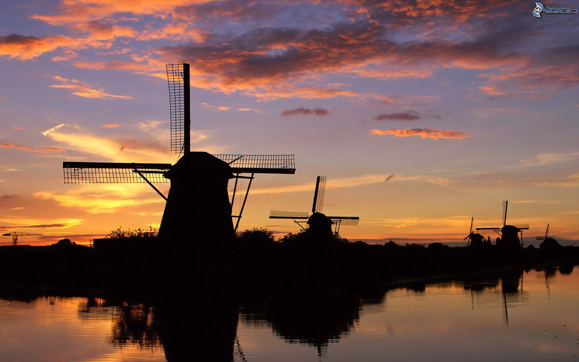 wind, Mills Wallpaper