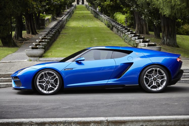 2014, Lamborghini, Asterion, Lpi, 910 4, Cars, Supercars, Concept, Blue HD Wallpaper Desktop Background