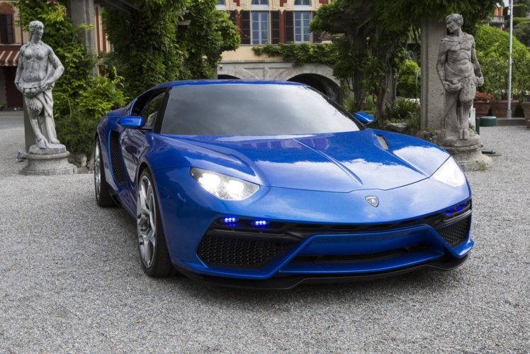 2014, Lamborghini, Asterion, Lpi, 910 4, Cars, Supercars, Concept, Blue HD Wallpaper Desktop Background