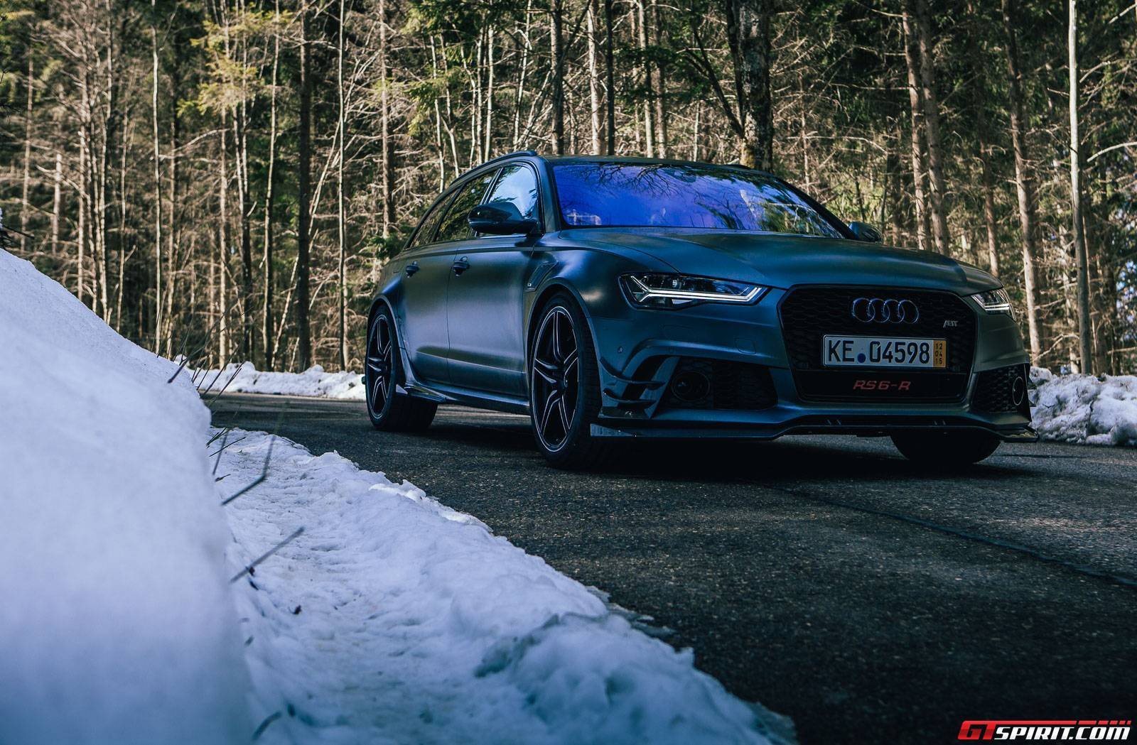 2015, Abt, Audi, Rs6 r, Wagon, Cars, Black, Matt, Modified Wallpaper