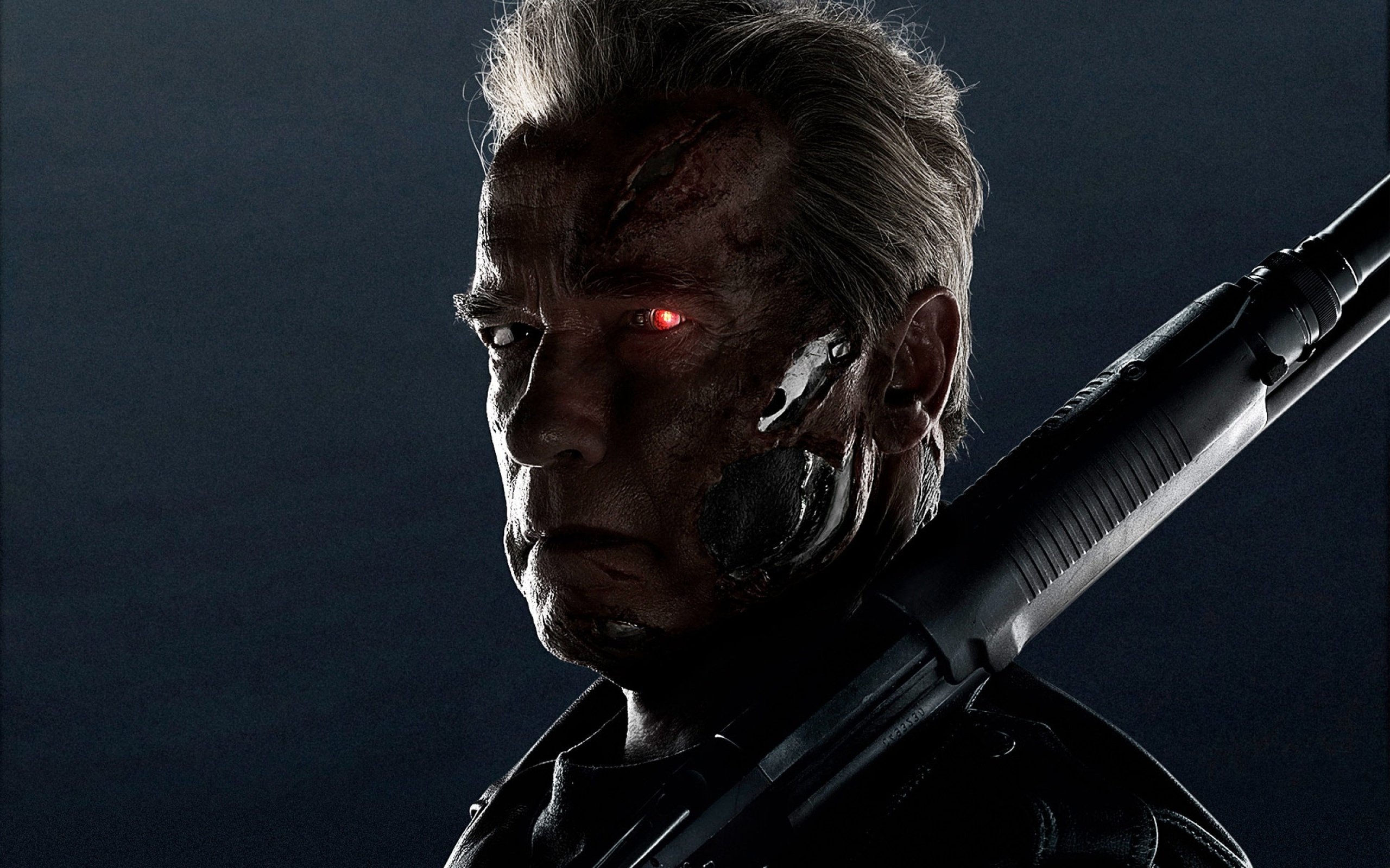 terminator, Genisys, Sci fi, Futuristic, Action, Fighting, Warrior, Robot, Cyborg, 1genisys Wallpaper