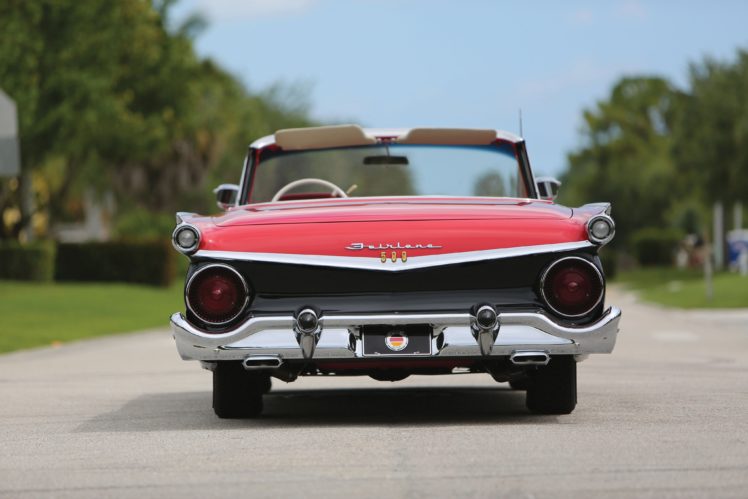 1959, Ford, Galaxie, Skyliner, Retractable, Hardtop, Classic, Cars HD Wallpaper Desktop Background