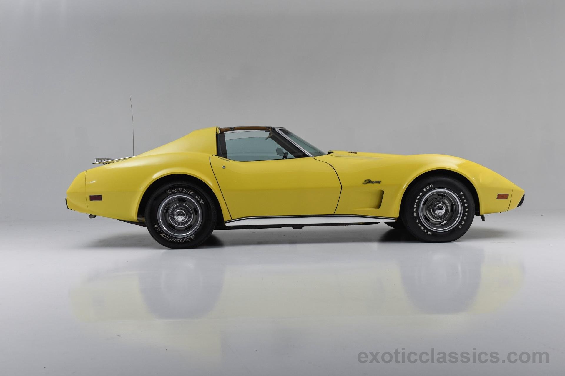 1975, Chevrolet, Corvette, C3, Muscle, Cars, Classic Wallpaper