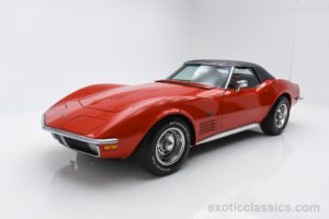 1970, Chevrolet, Corvette, Stingray, C3, Convertible, Classic, Cars, Red