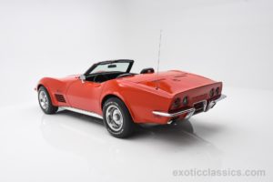 1970, Chevrolet, Corvette, Stingray, C3, Convertible, Classic, Cars, Red