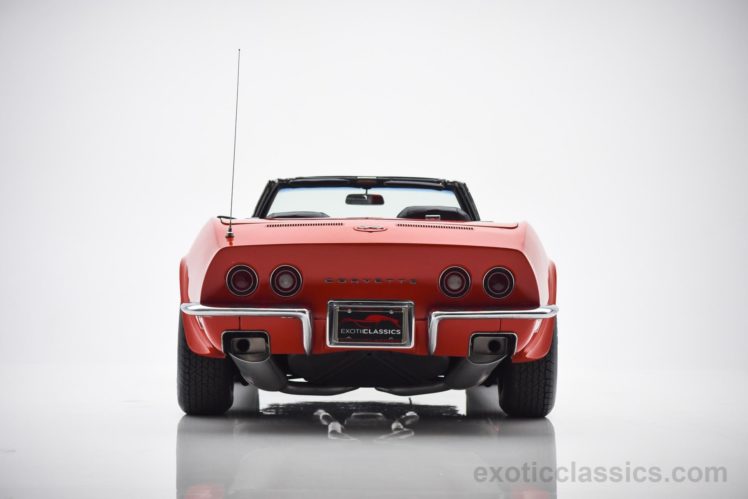 1970, Chevrolet, Corvette, Stingray, C3, Convertible, Classic, Cars, Red HD Wallpaper Desktop Background
