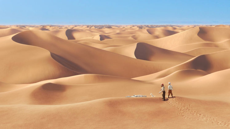 desert, People, Get, Lost, Bones, Sand, Cartoon HD Wallpaper Desktop Background