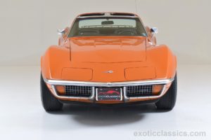 1972, Chevrolet, Corvette, Stingray, C3, Classic, Cars, Orange