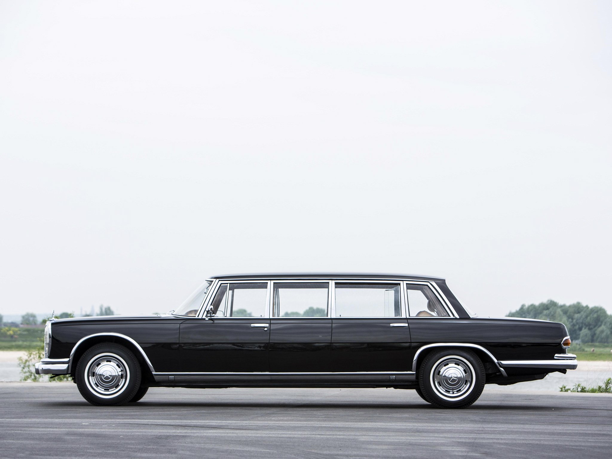 1954, Mercedes, Benz, 600, 4 door, Pullman, Limousine, Cars, Classic Wallpaper