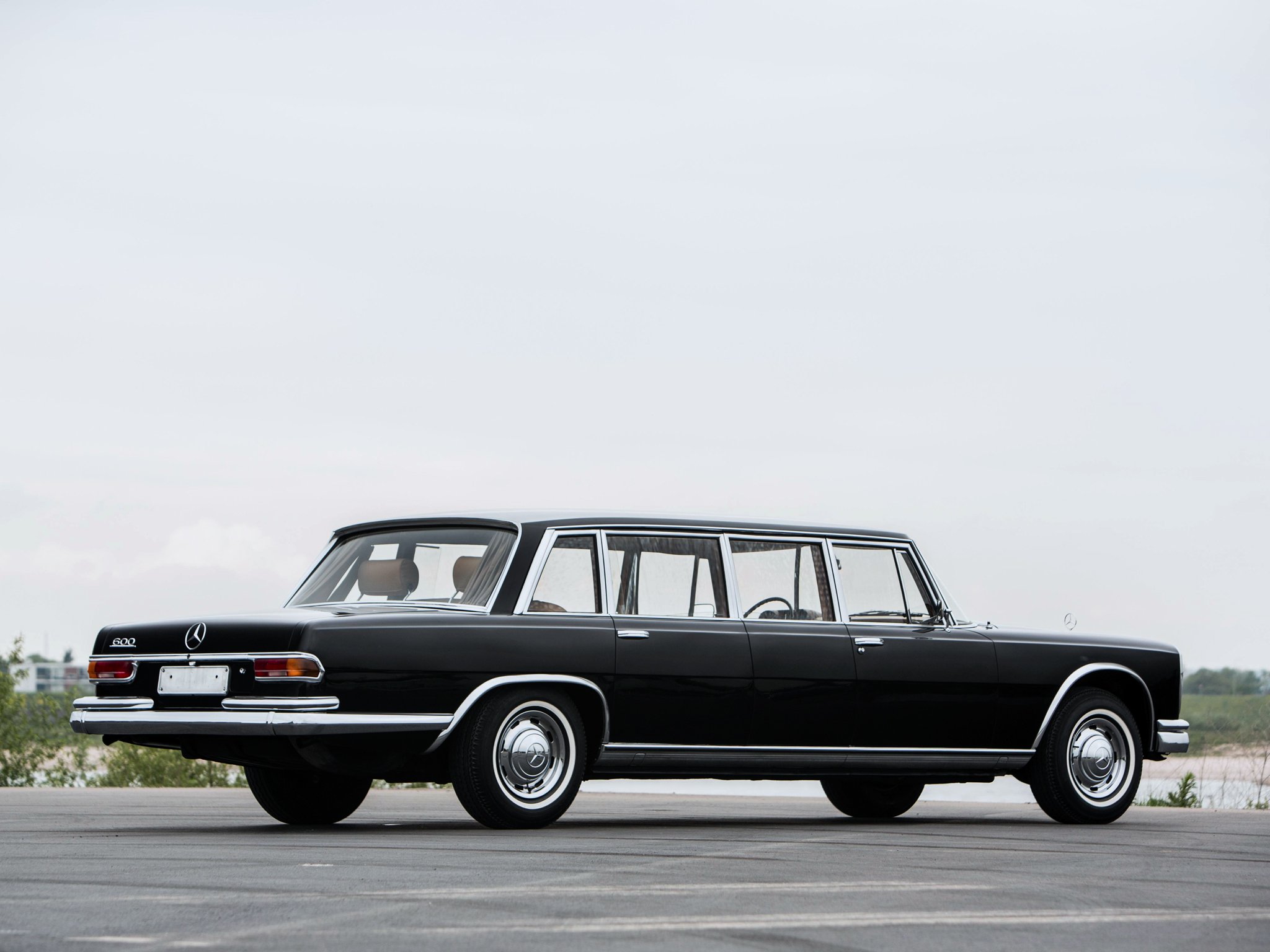 1954, Mercedes, Benz, 600, 4 door, Pullman, Limousine, Cars, Classic Wallpaper