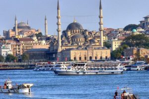 sea, Istanbul, City, Beautiful, Steamer, Turkey